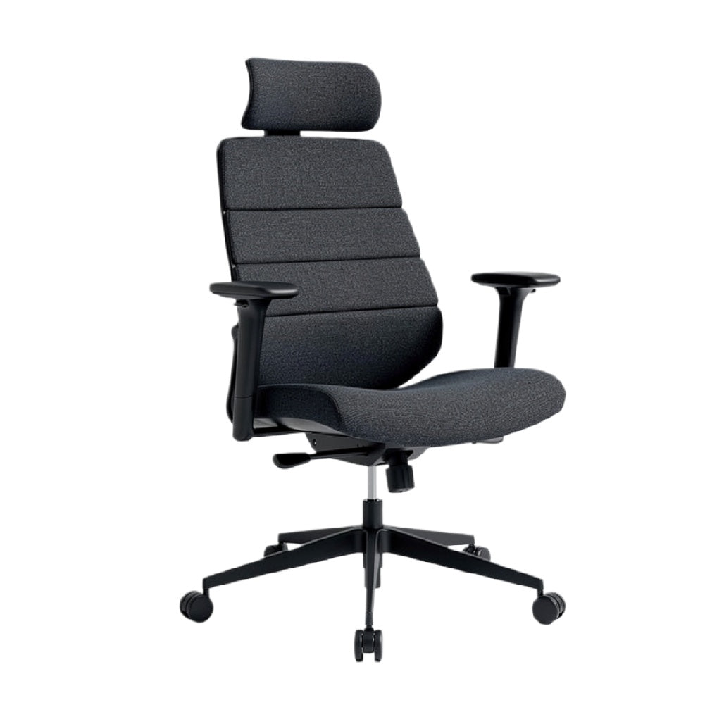 Ergonomische Zwart Bureau Stoel met Verstelbare Rugleuning